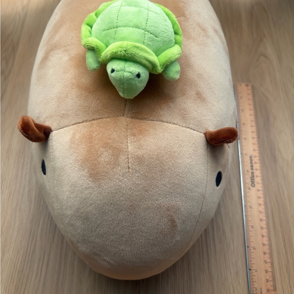 Capybara with Turtle Round 1 Plushie